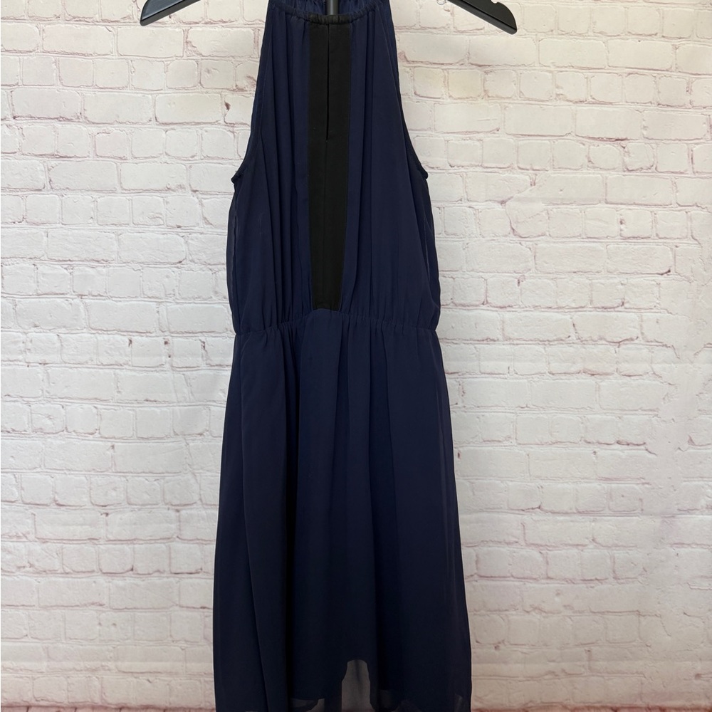 H&M Navy Halter Dress
